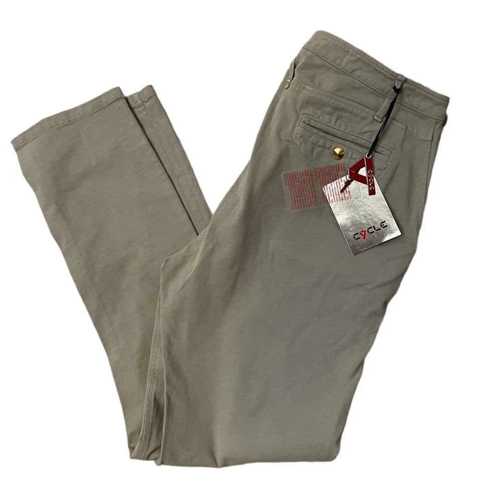 Cycle Beige Baggy Fit Chino Pants Size 28
